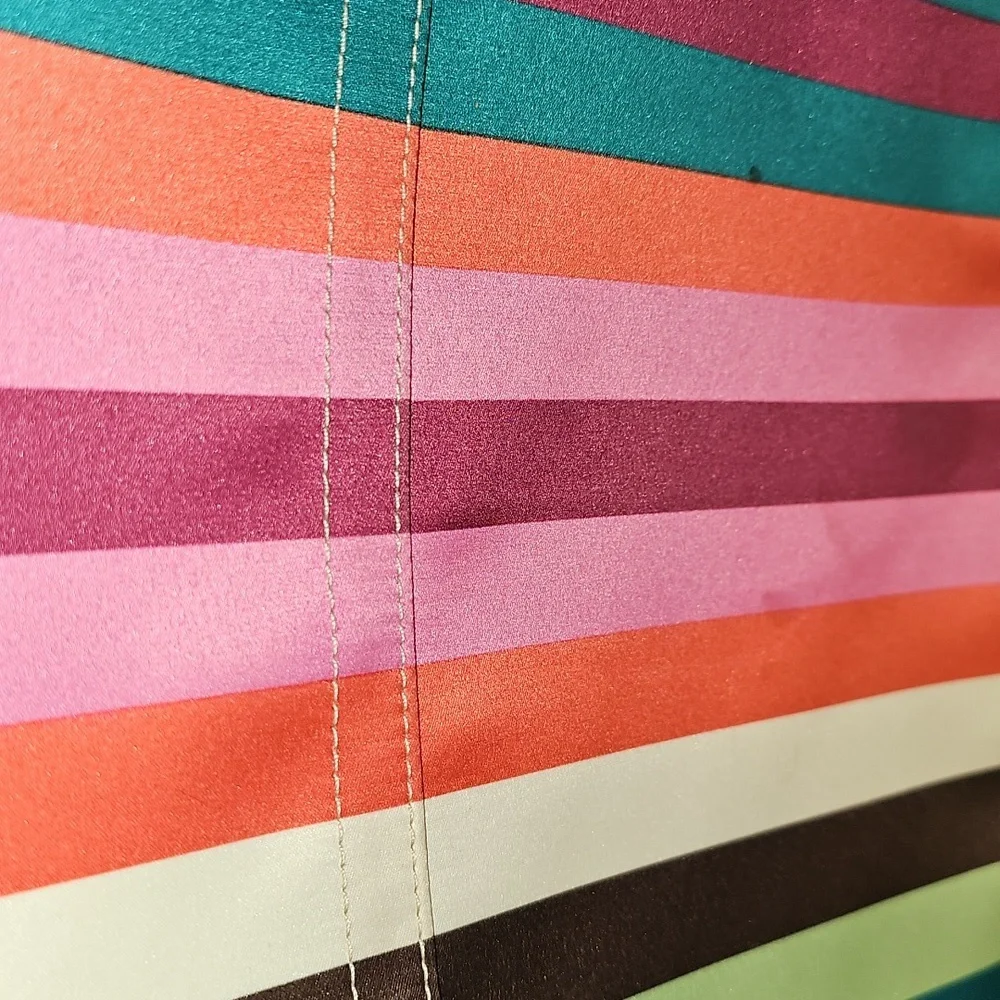 Coach Multicolor Striped Laptop Sleeve